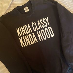 Black woman’s sweatshirt